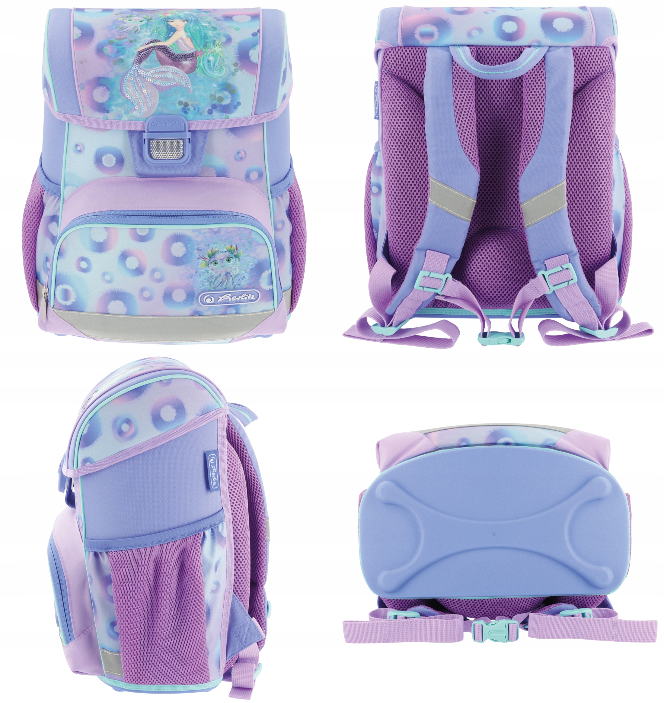 TORNISTER SZKOLNY HERLITZ LOOP PLUS SYRENKA PIERWSZA KLASA Kod producenta 50046201