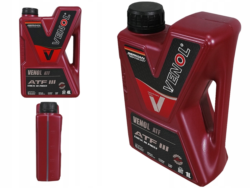 

Olej Przekładniowy Venol Atf III Dexron III 1L