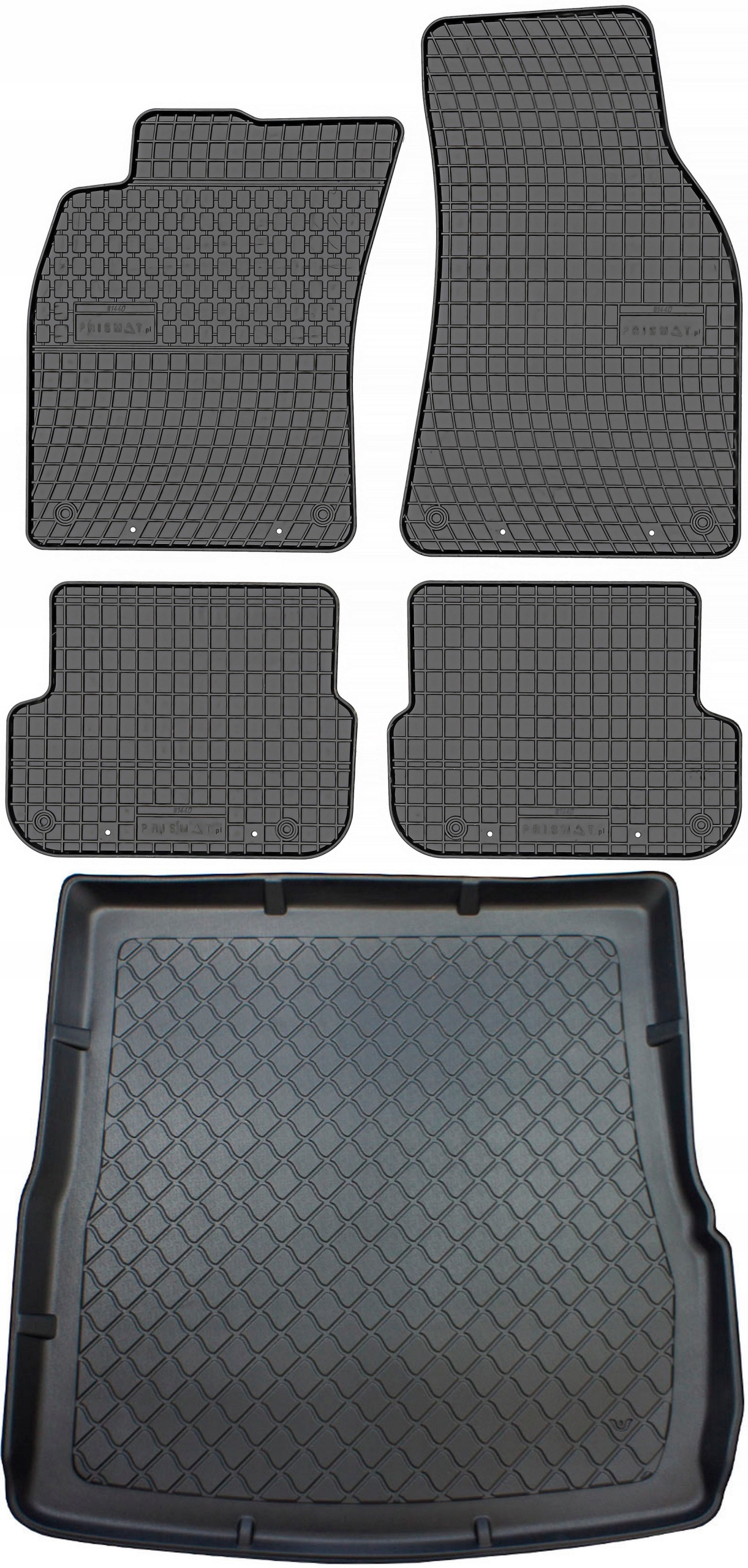 Audi A6 C6 Kombi 2006-2011 Koberce s rohožou