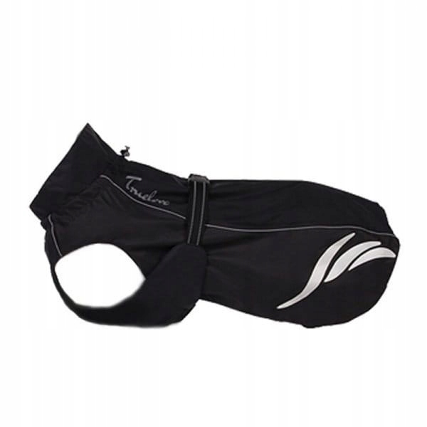 Levně Bunda derka pláštěnka pro psa Truelove Černá 6XL (65cm)