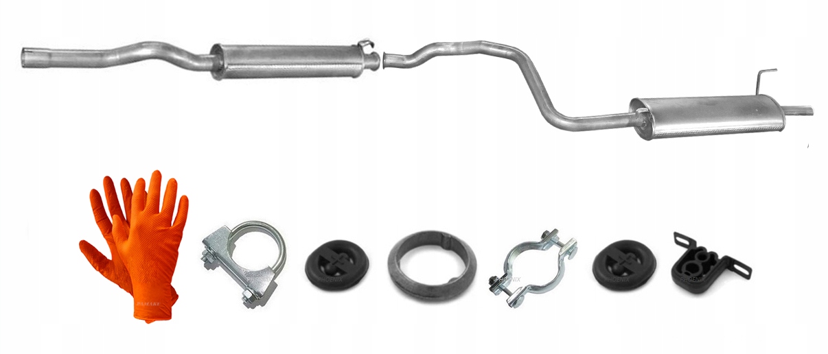 Audi 80 B4 1.6 2.0 (1991-1995) Sedan Kombi Tlumič Koncový