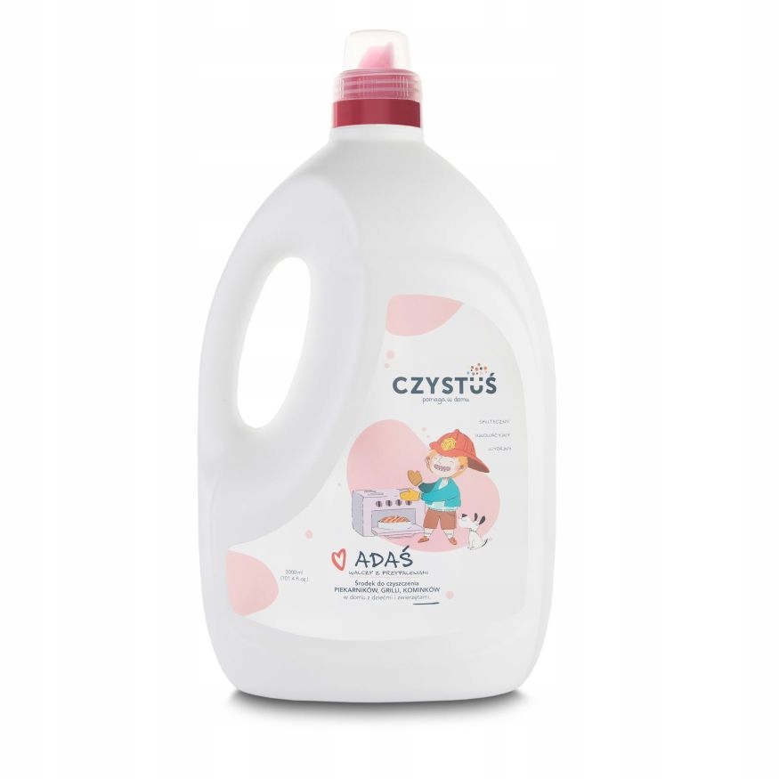 Czystuś -[ Adaś ]- płyn do czyszczenia piekarników -> 3L