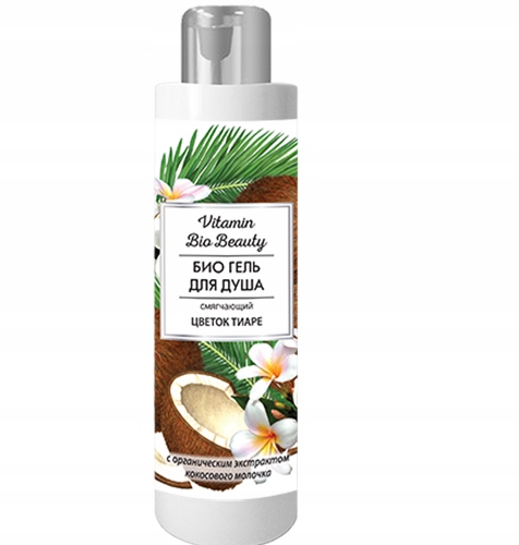 

Vitamin Bio Żel pod prysznic Kwiat Kokosu, 250 ml
