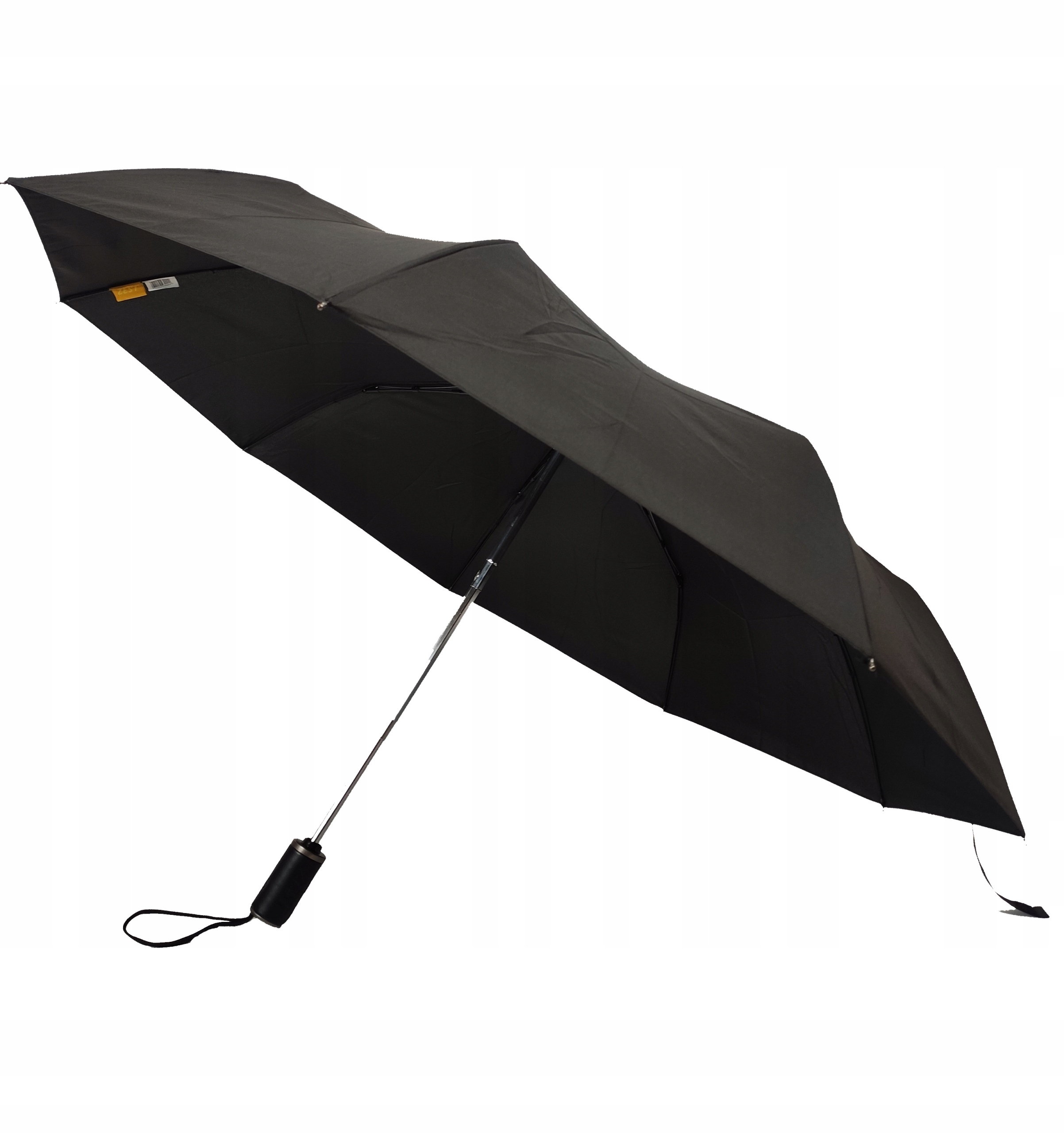 Sada pánský automatický skládací deštník s obalem, černý