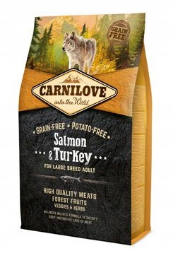 Levně Carnilove Dog Salmon & Turkey for Lb Adult 4kg