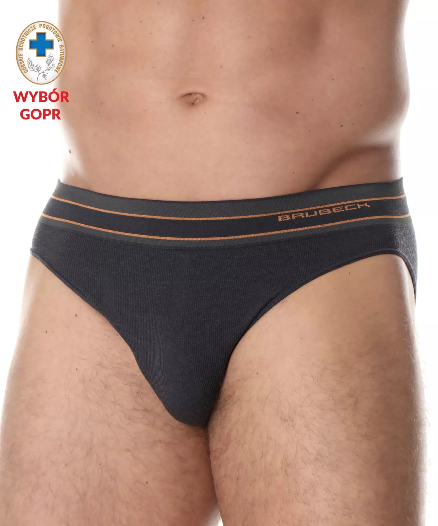 Slipy Męskie BRUBECK ACTIVE WOOL Grafit rozm. XXL Płeć mężczyzna