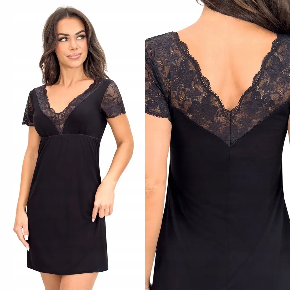 Košile noční Donna Sonia XL 42 černá