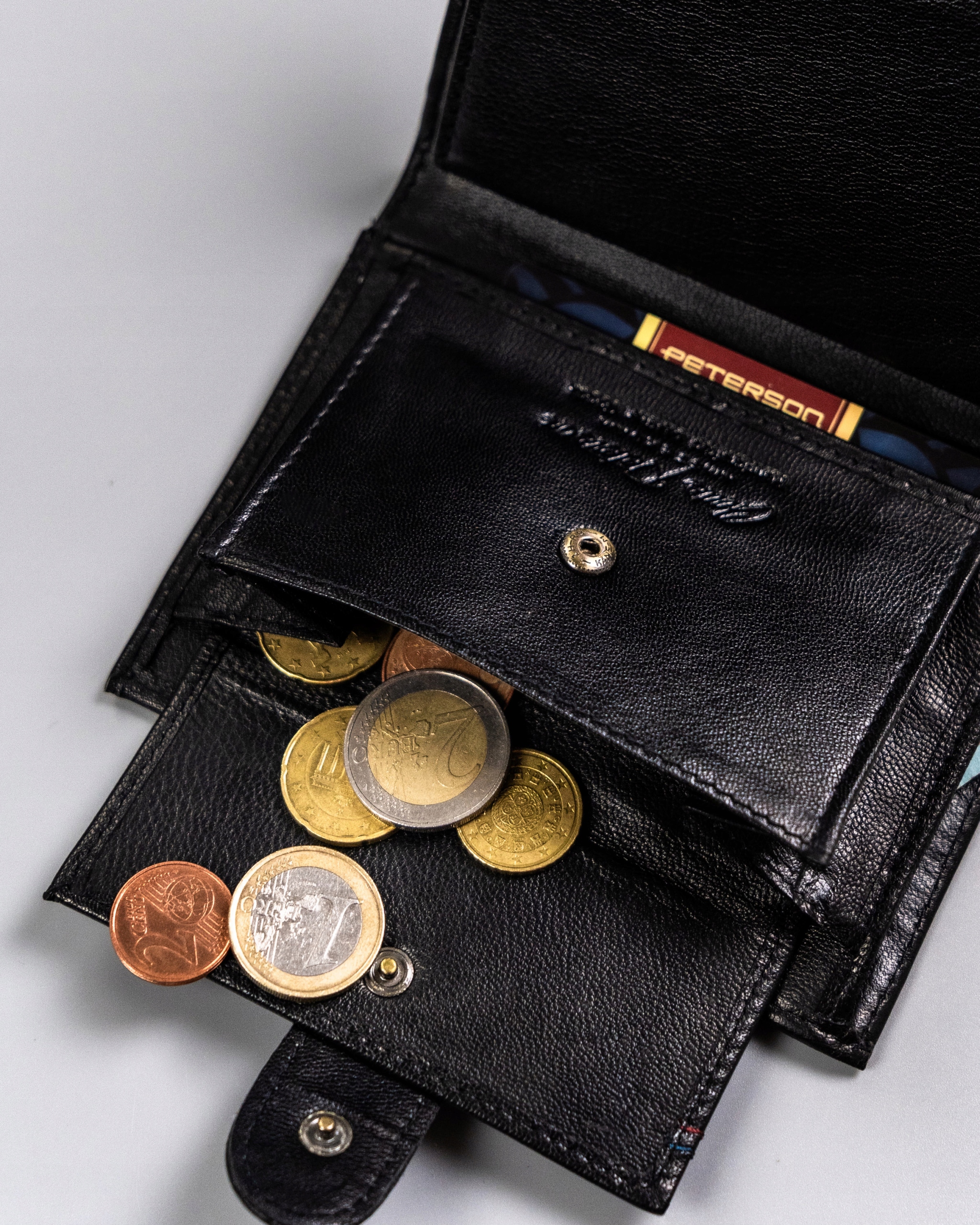 PETERSON PORTFEL MĘSKI SKÓRZANY RFID ROZBUDOWANY Wielkość duży