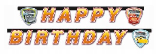

Banner "cars 3" - Happy Birthday