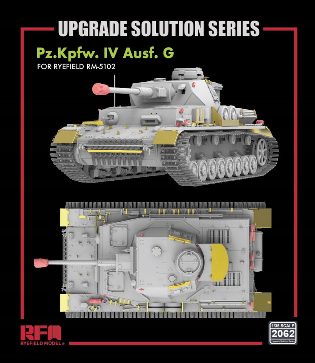 Upgrade Solution Series pro RFM-5102 Pz.Kpfw. IV Ausf. G 1:35 Žitné pole