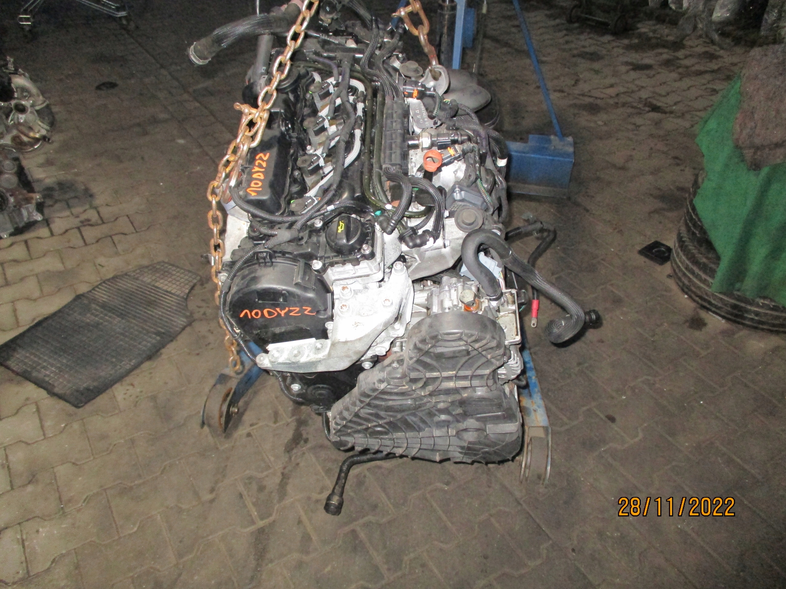 engine PEUGEOT CITROEN 2,0 10DYZZ AH03 PSA 60 TYSK