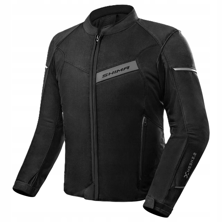Shima X-mesh 2.0 Men Black pánska letná, vetraná motocyklová bunda S