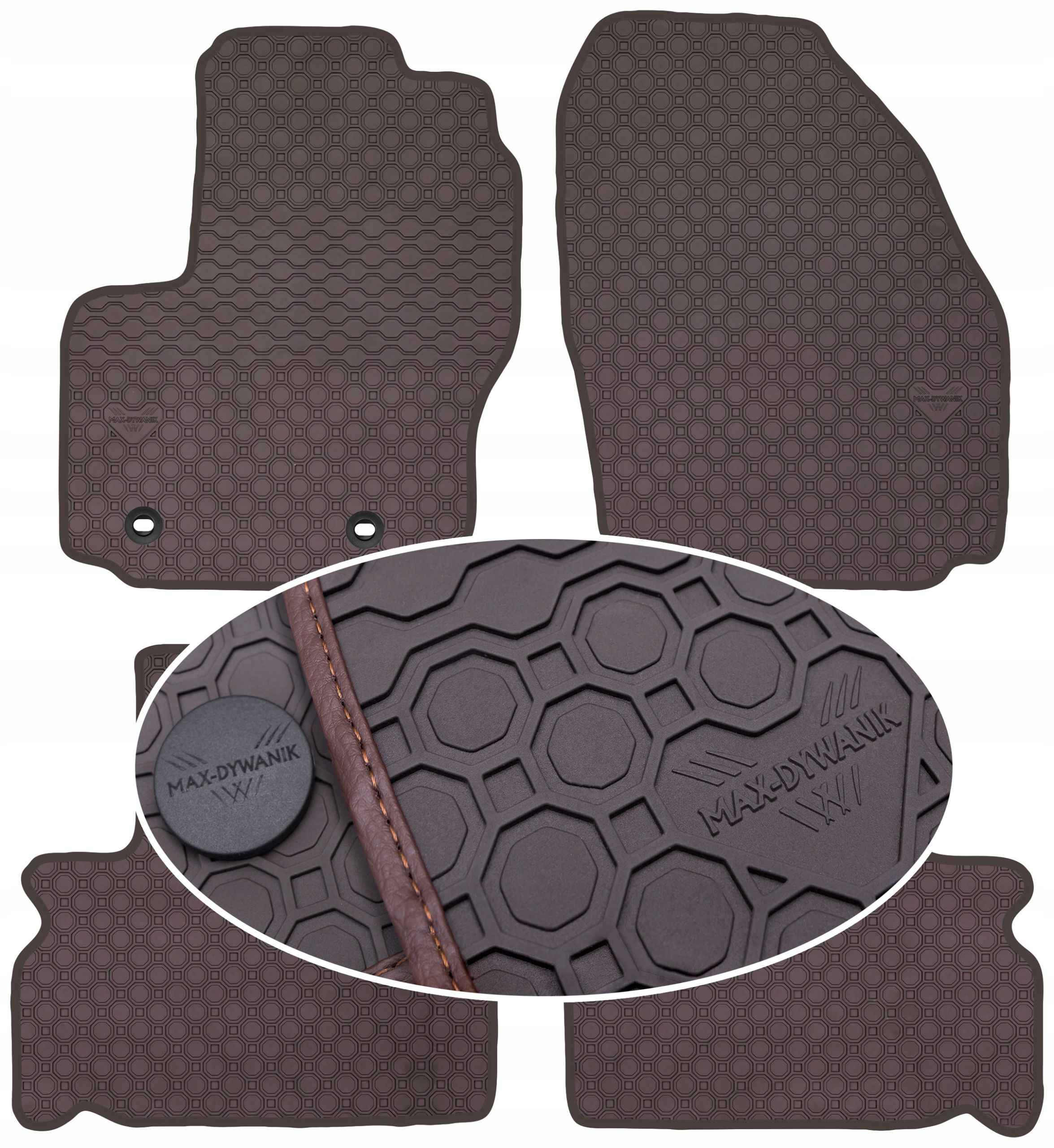 Ford Galaxy II 5os 2006-2010 Koberce Bronzové