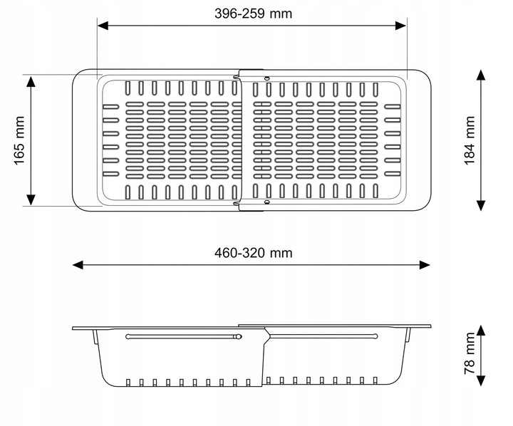 ZLEWOZMYWAK granitowy czarny jednokomorowy BELLO Zestaw Zlew bateria syfon Głębokość 17.5 cm