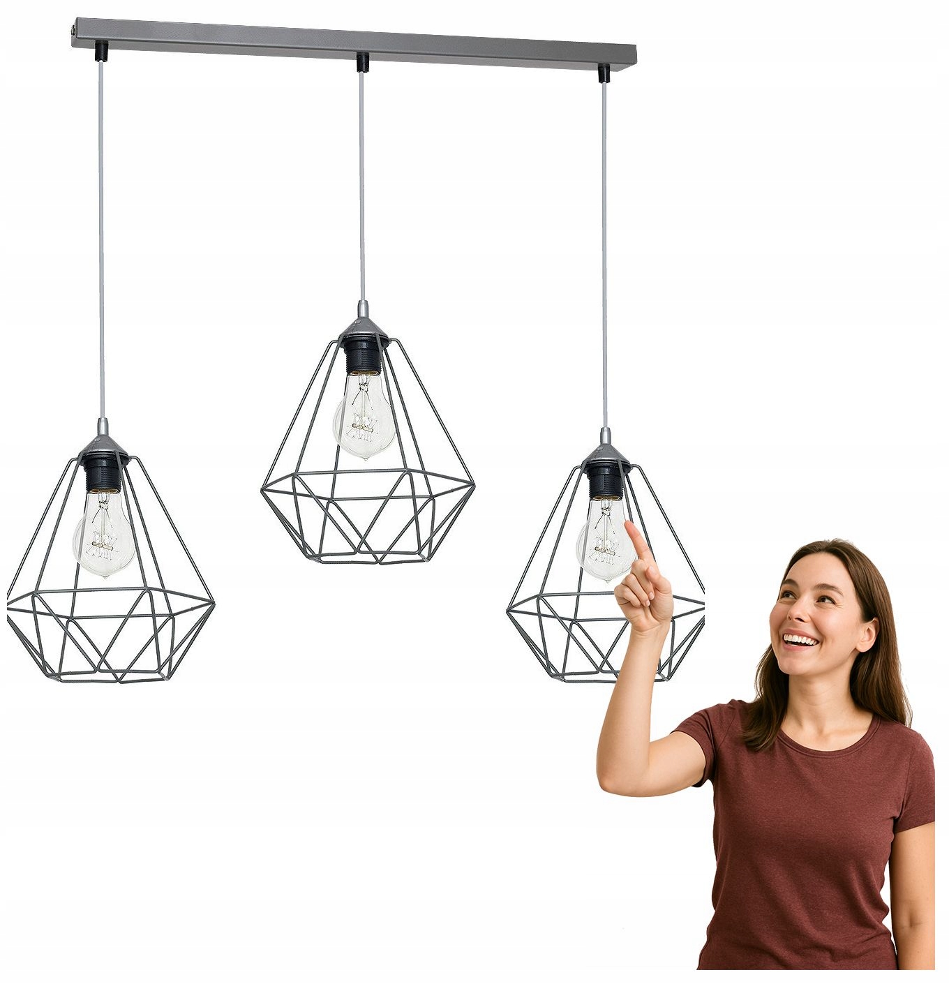 Závesná lampa Basket MLP7217 Milagro