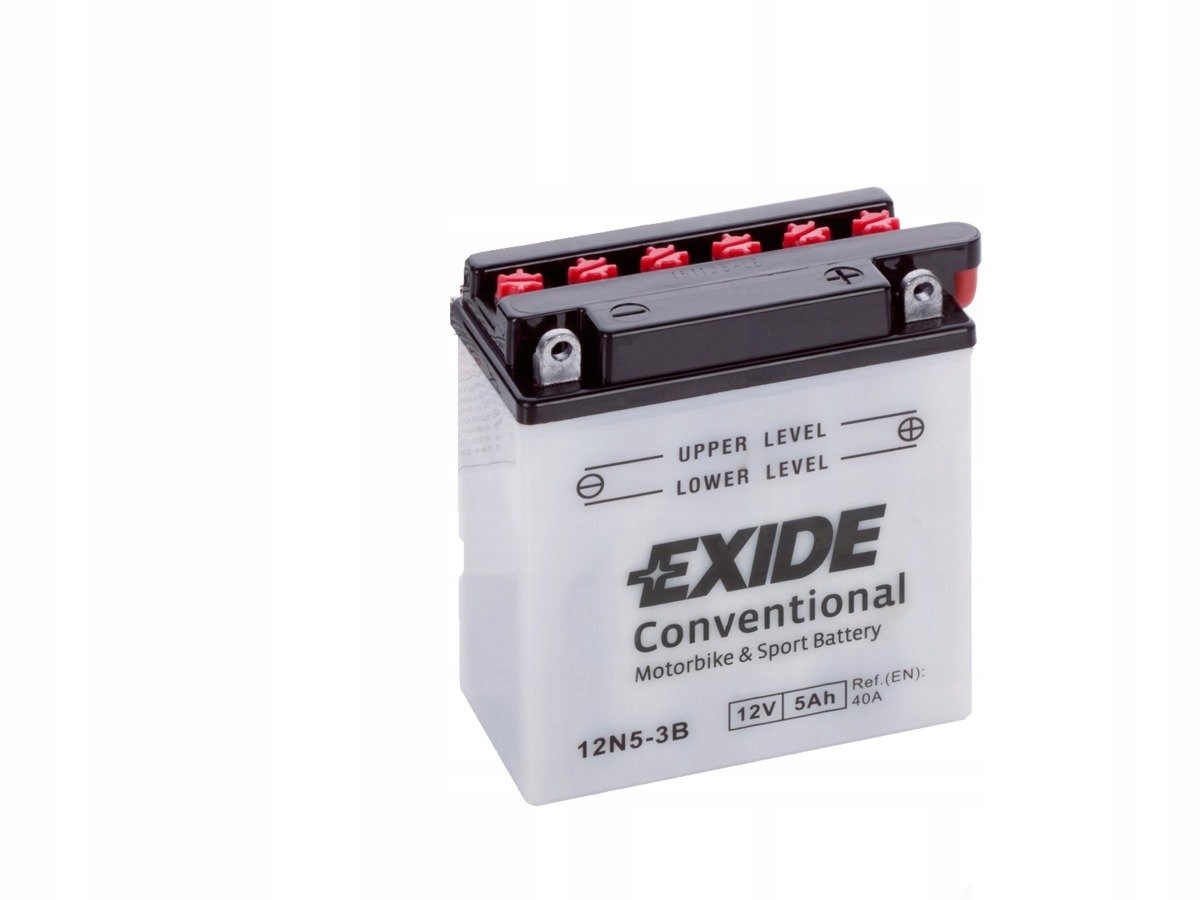

Akumulator Exide 12N5-3B 5AH 40A 12V Prawy Plus