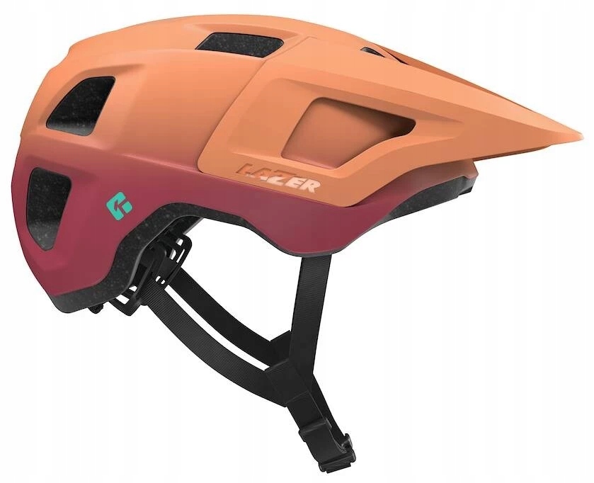 Lazer Mtb Přilba Finch Kineticore, Oranžová Mat/červená UNI/50-56 cm