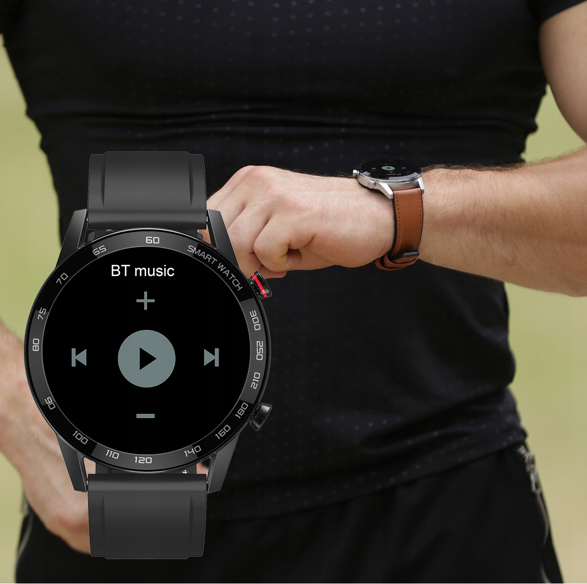Smartwatch Nfc Ip68 Tlen Ciśnienie Dotyk Pl Dt X Max - DT NO.1