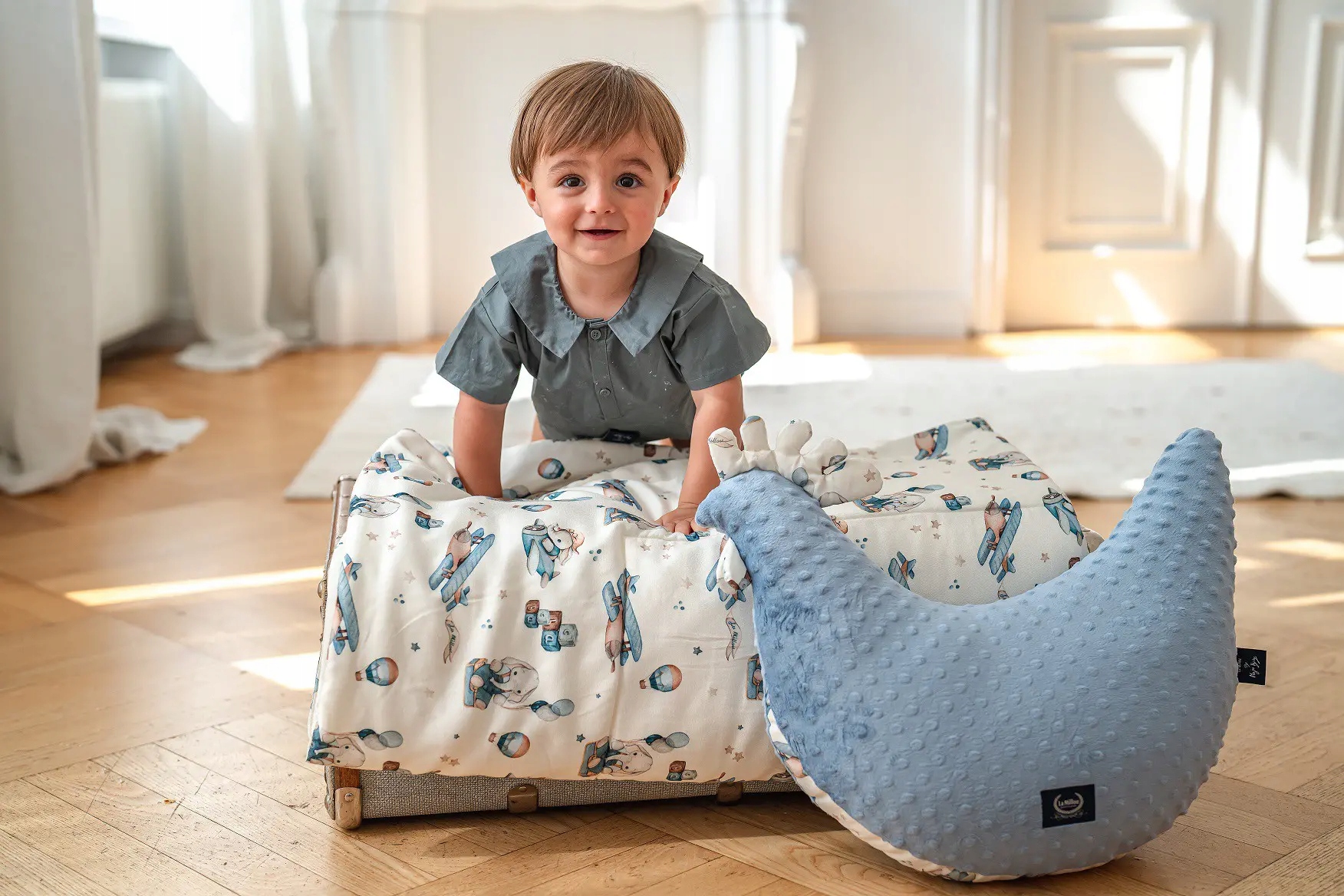 Lekki Koc Minky Simbo by Maja Hyży L La Millou Marka La Millou