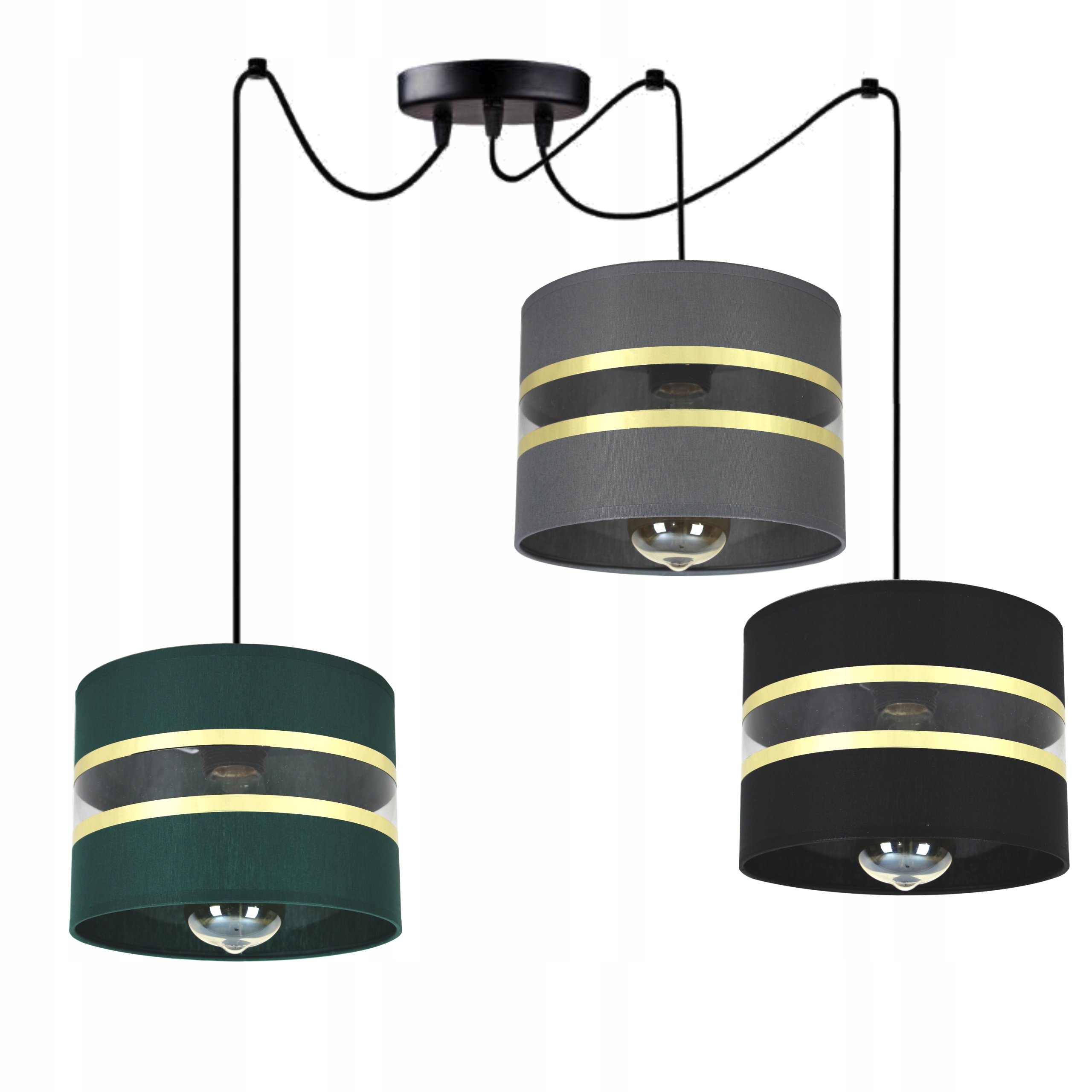 

Lampa Pająk Wisząca Led Loft Edison Spider Cien