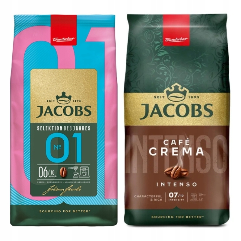 Levně Jacobs Selection Of The Year Káva zrna 1kg Crema Intenso 1kg