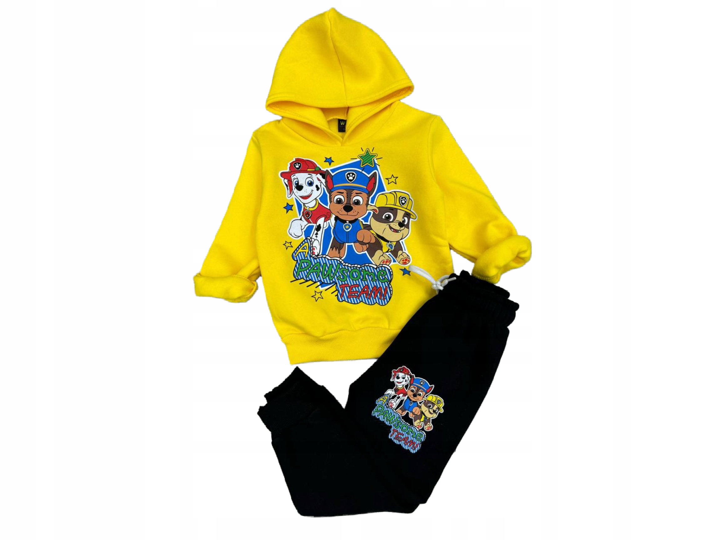 Wolf komplet dres 122-128 7-8 dresy bawełna ocieplany Psi Patrol Paw Patrol