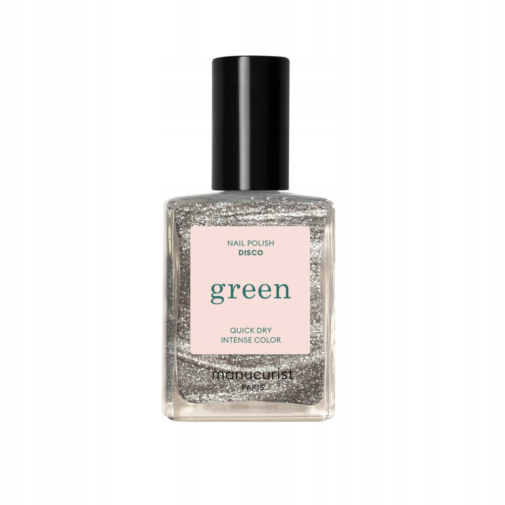 Lak na nehty Manucurist Green Disco třpytivý 15 ml