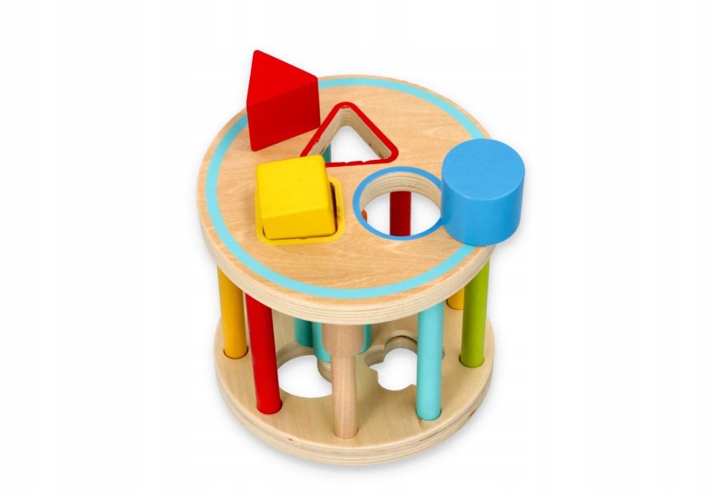 

Lelin Klocki Montessori Duży sorter dla Maluszka