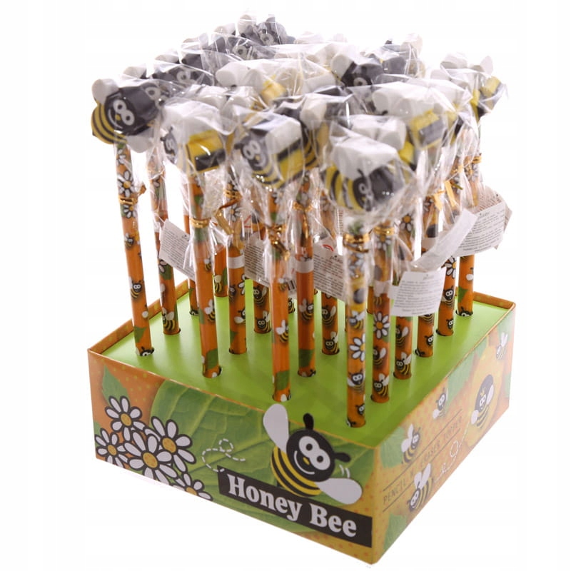 Ołówek z gumką pszczoła Marka Puckator