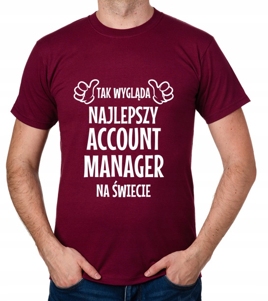 

koszulka Najlepszy Account Manager prezent