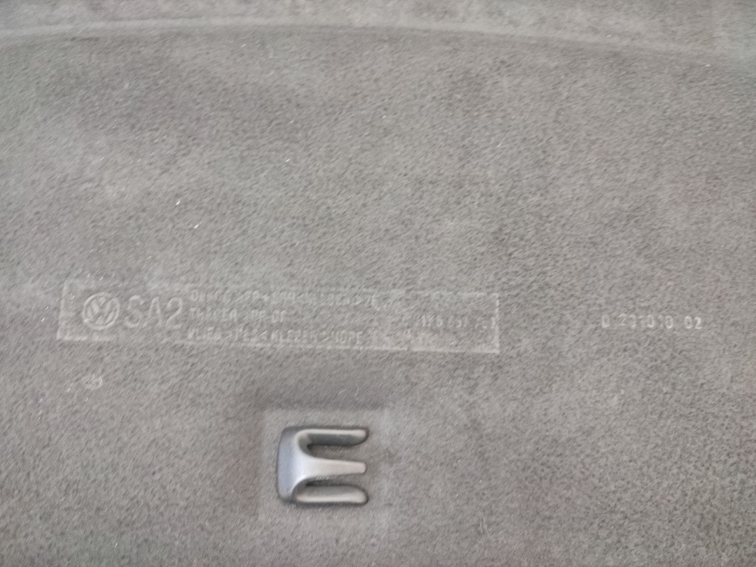 plato boot rear part rear VW GOLF VI HB 1K6867760