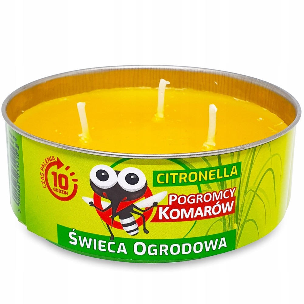 

Świeca na Komary Antykomarowa Ogrodowa Citronella