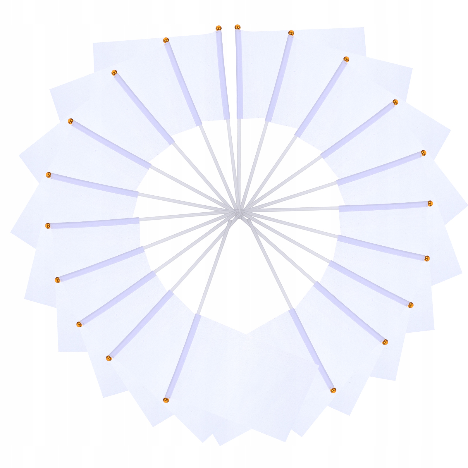 MAŁY BANNER Z FLAGĄ RĘCZNĄ