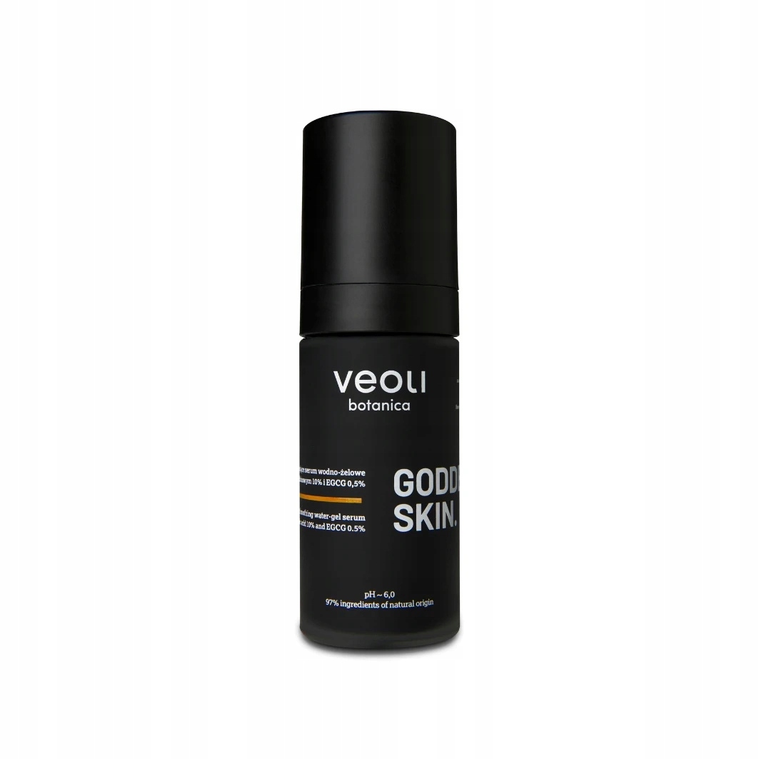 Veoli Botanica Goddess Skin Rozjasňující a zklidňující vodní a gelové sérum 30 ml