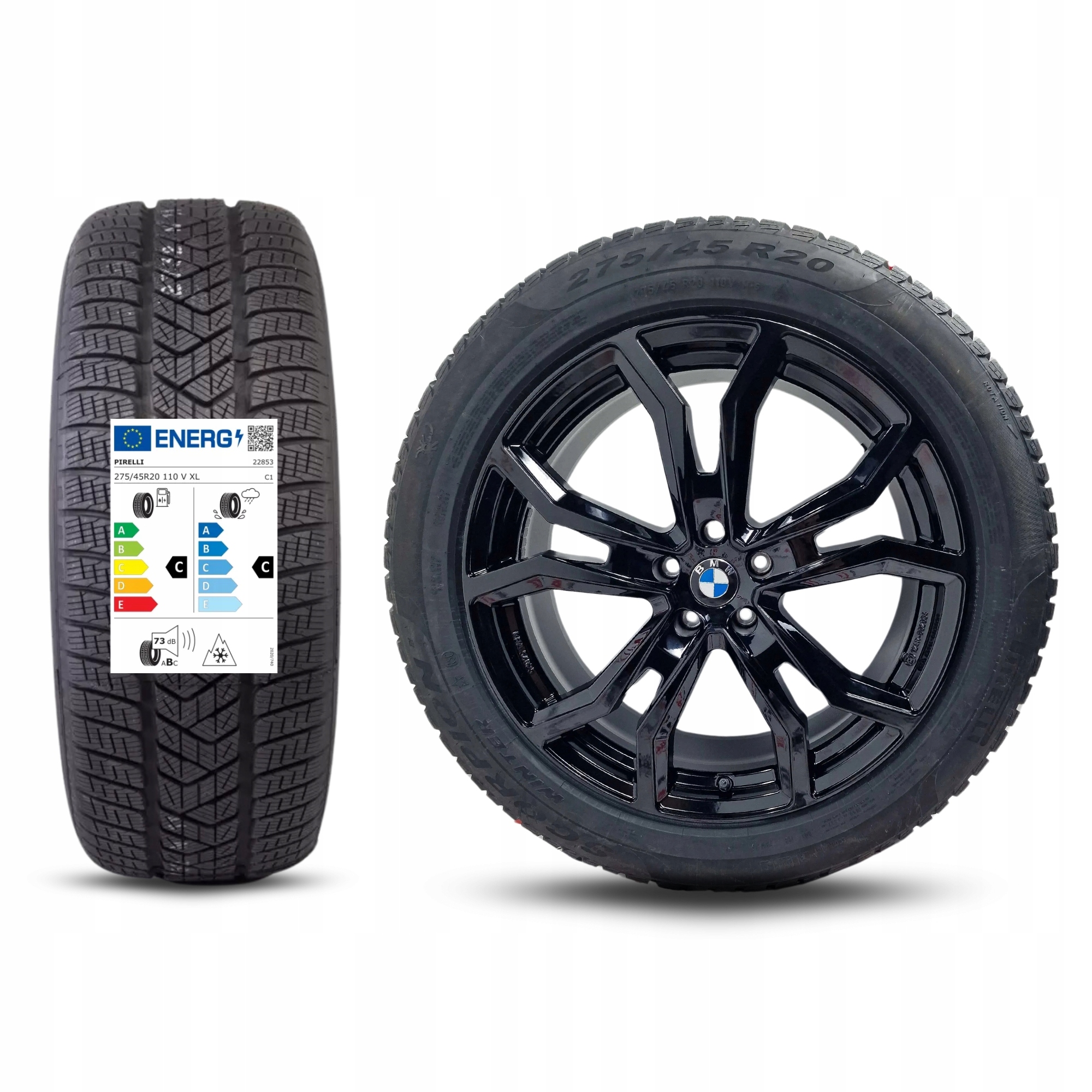 Zestaw 4 x Nowe koła zimowe BMW 20