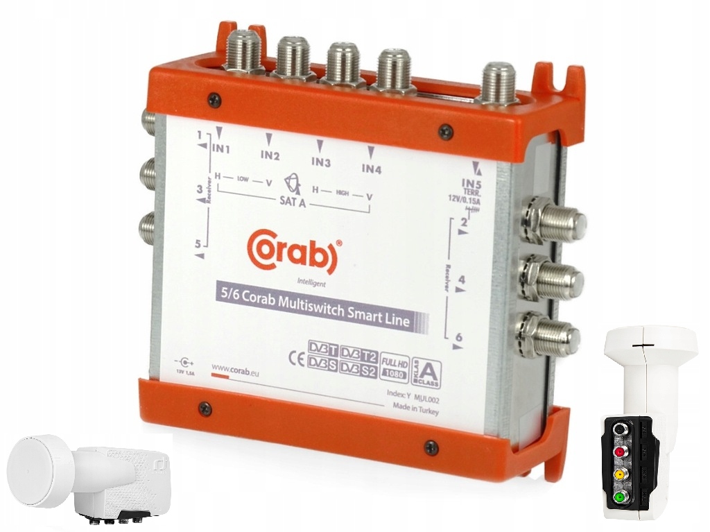 Multiswitch Corab Smart Line 5/6 Konwerter Inverto Home Pro Quattro