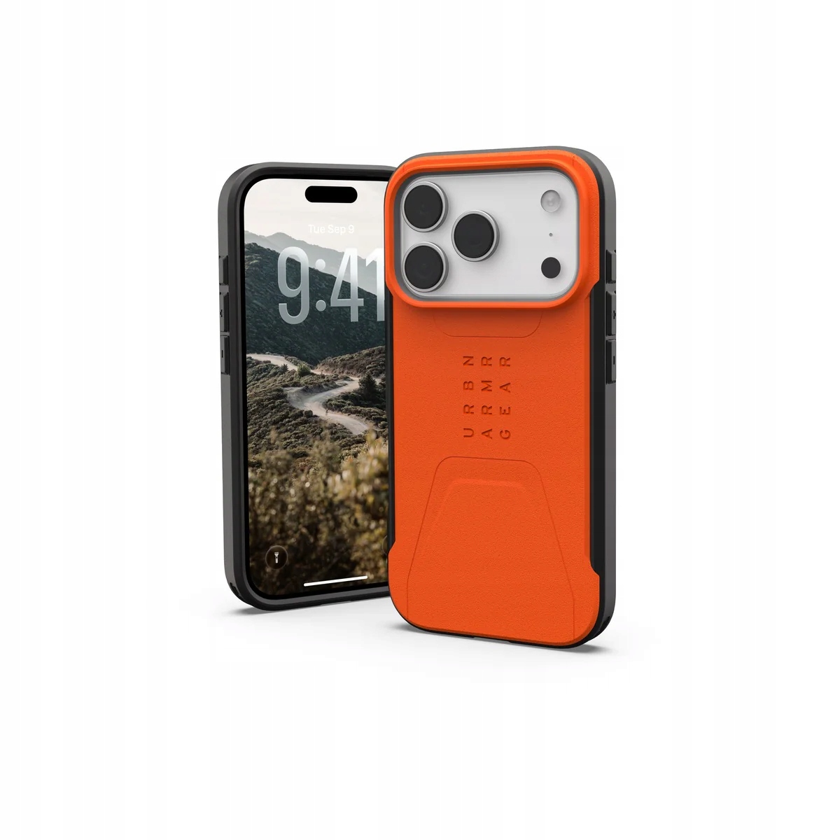 Kryt pro iPhone 17 Pro Uag Civilian Magsafe oranžový