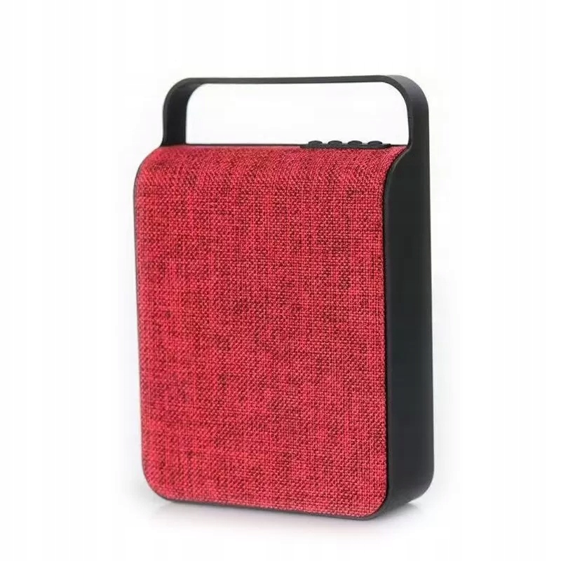 Mini głośnik Bluetooth Design Retro płócienna torba czarna Marka Inna