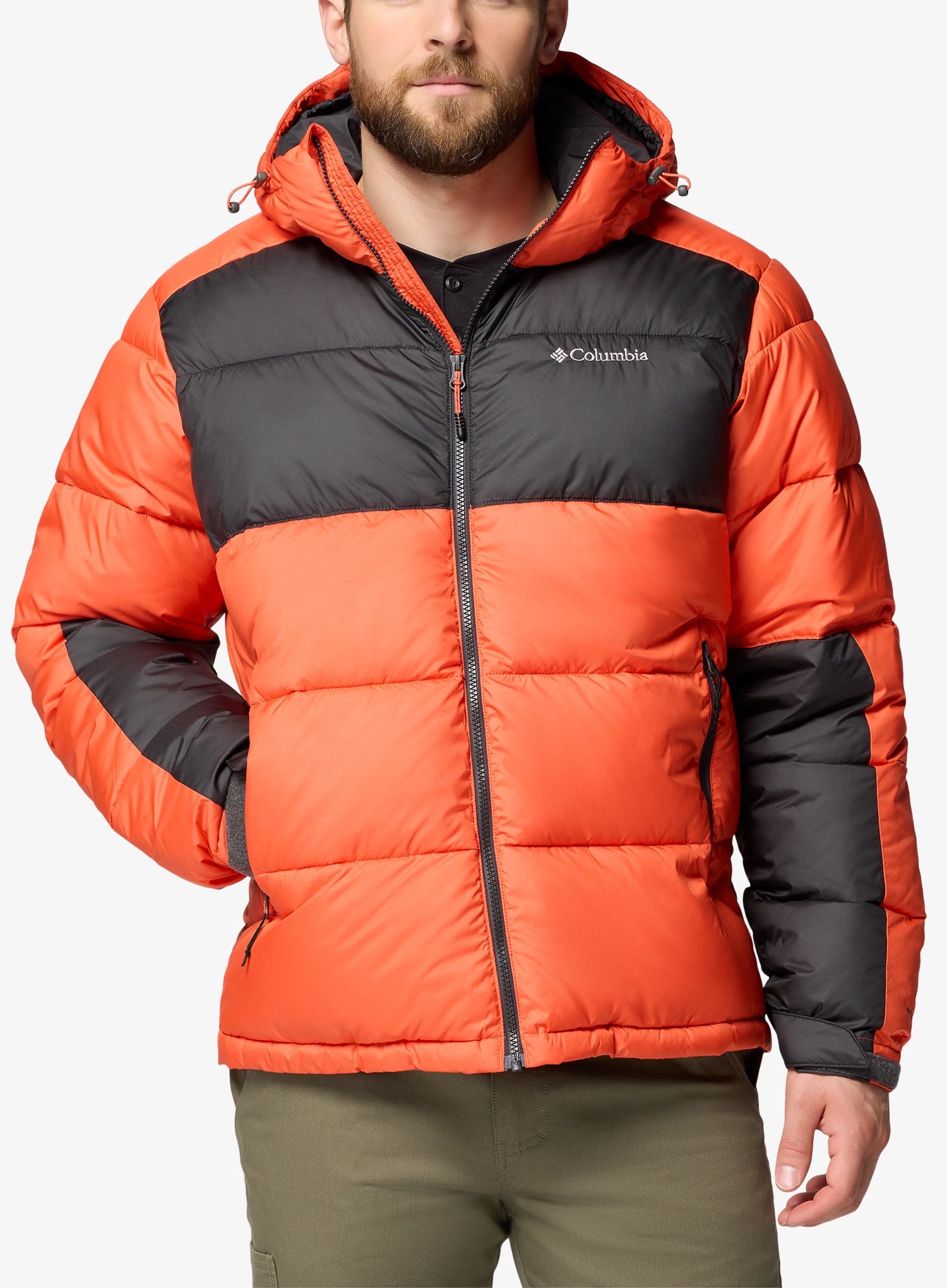 Bunda Columbia Pike Lake II Hooded Jacket zing/shark S