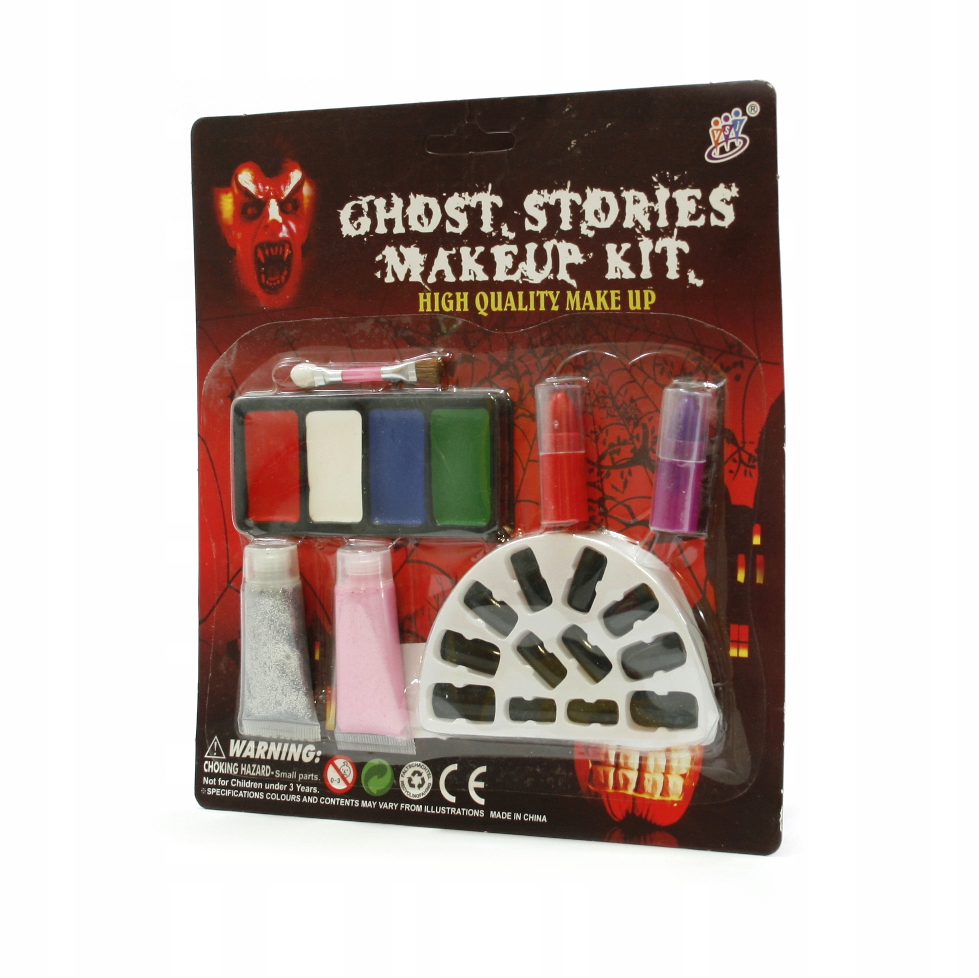 

Halloween Zestaw Do Charakteryzacji Wampir Diabeł