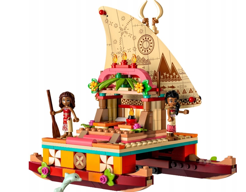 klocki Lego Disney Katamaran Vaiany Vaiana i Sina Marka LEGO
