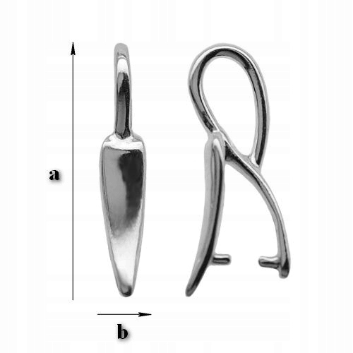 KW-07 Krawatka do Swarovskiego Srebro 925