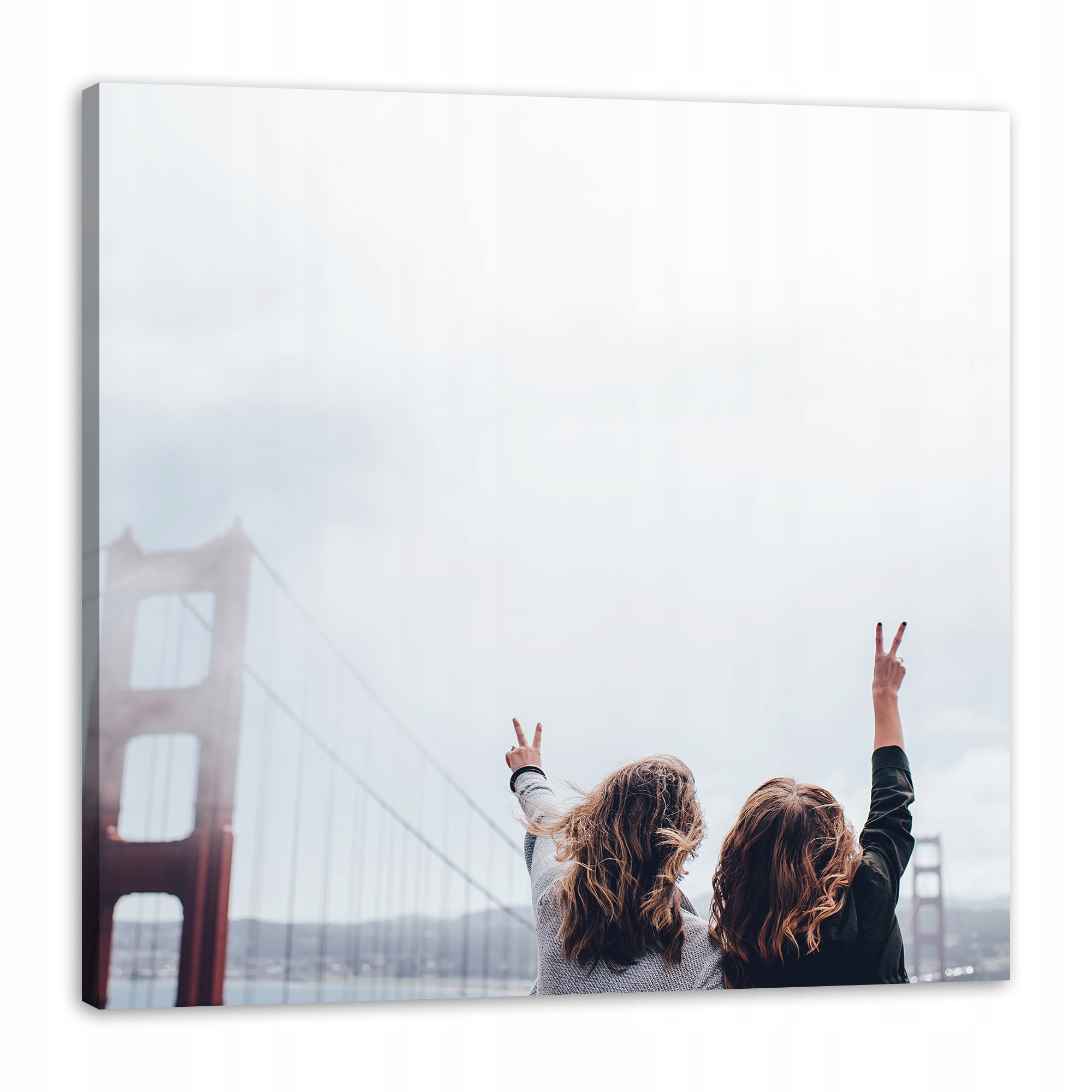 Obraz na plátně San Francisco Golden Gate Bridge 90x90