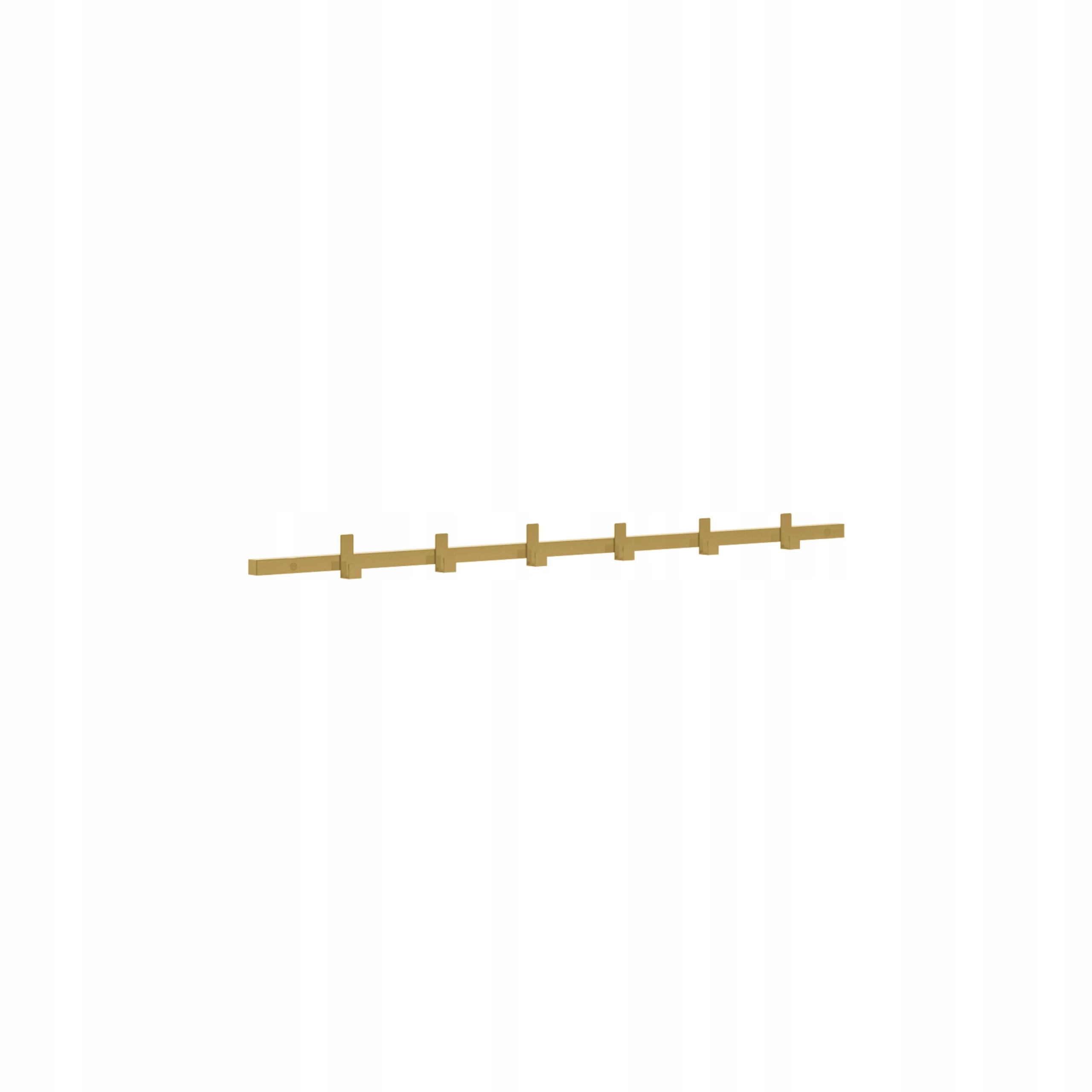 Wieszak ścienny Dag 70cm złoty w stylu glamour