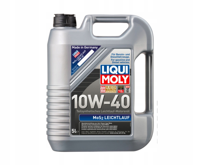 Olej Liqui Moly MoS2 Leichtluf 10W40 5L 5 litrów