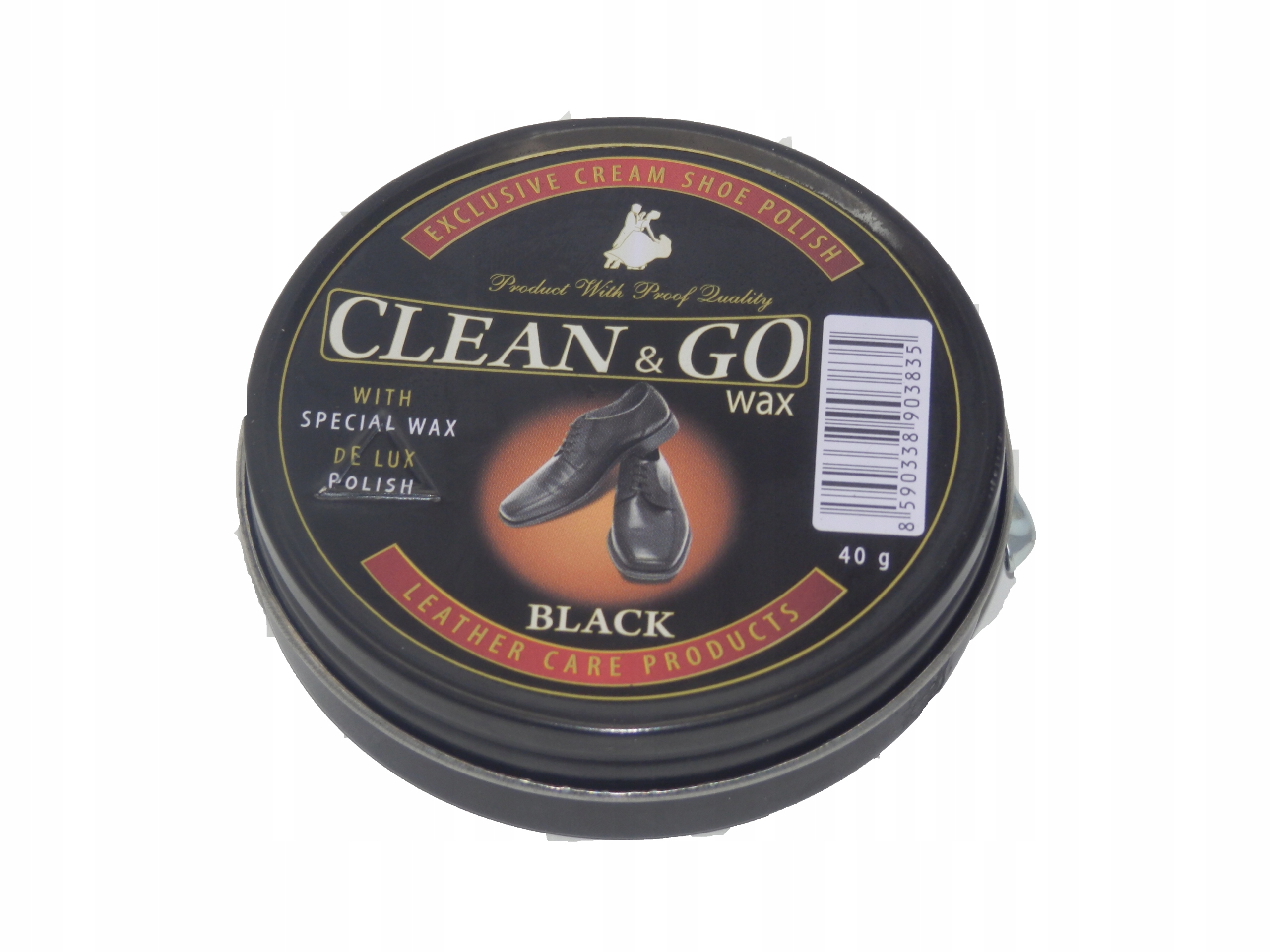 

Mattes Clean&Go Pasta do butów 40g czarna