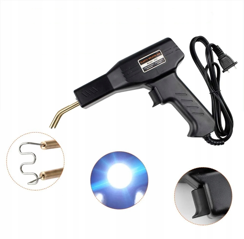 50 Вт пластиковий степлер зварювальний апарат 200 шт скоб