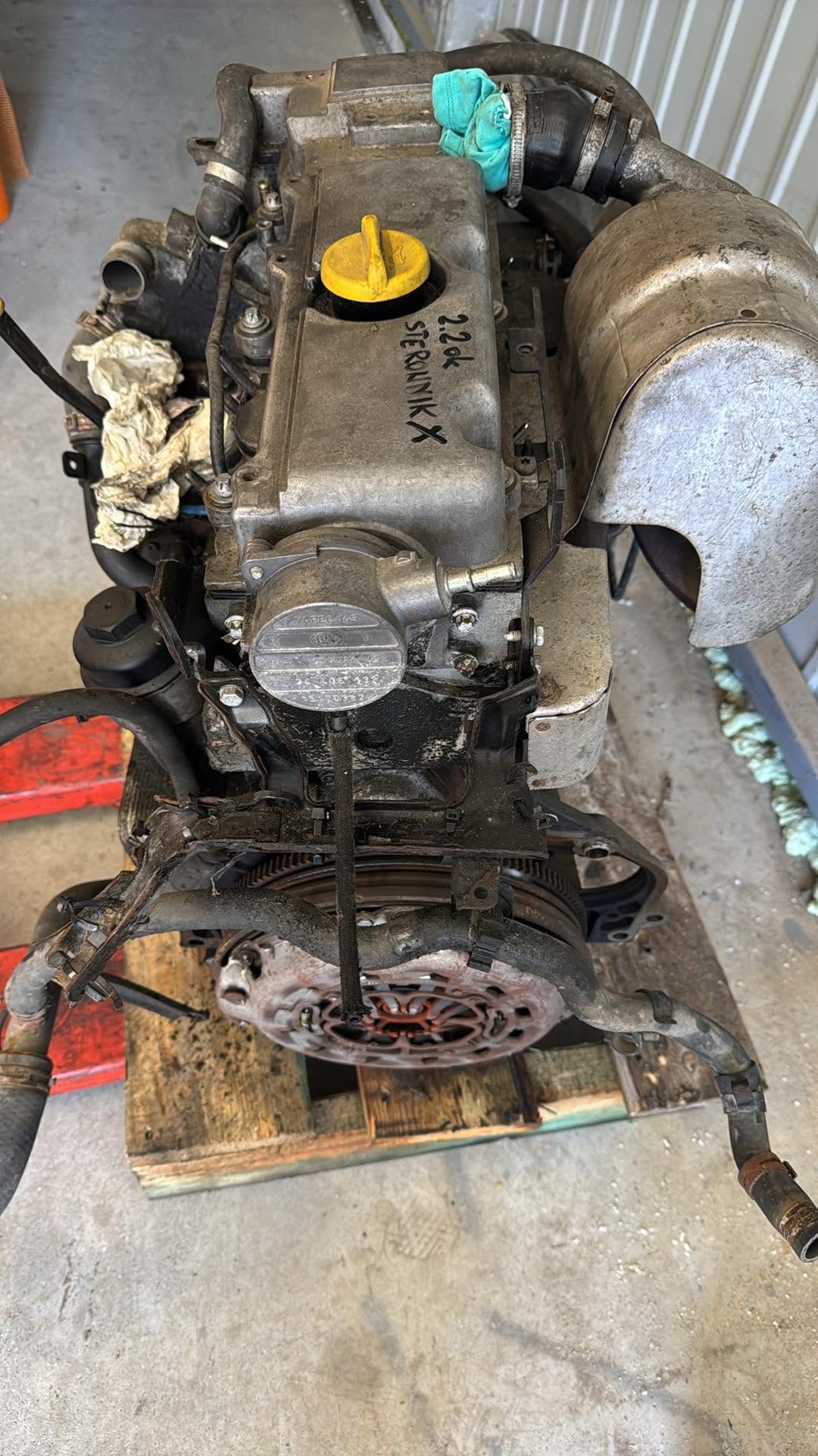 engine 2.2 TID SAAB 9-3 II 93 2003-2004 complete D223L X22DTH Y22DTH pump