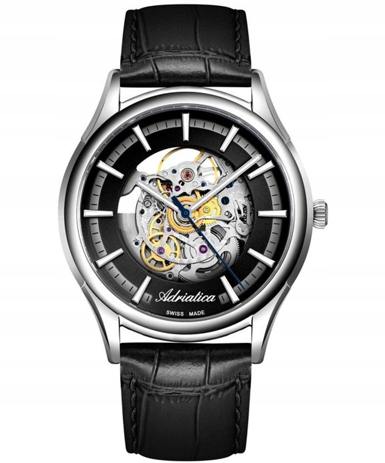 Pánské hodinky Adriatica Automatic Skeleton Set