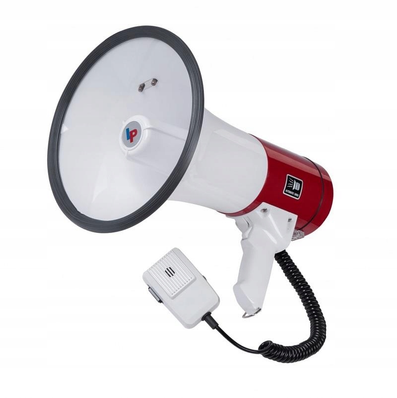 Mobilní megafon s funkcí alarmové sirény 25 W